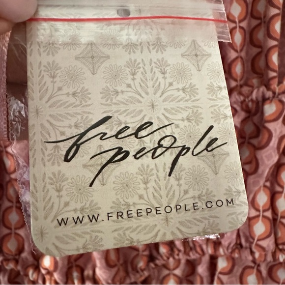FREE PEOPLE STAR DIP MINI DRESS Prairie, Coastal, Western Loose Fit sz Med *NEW* - Picture 11 of 16